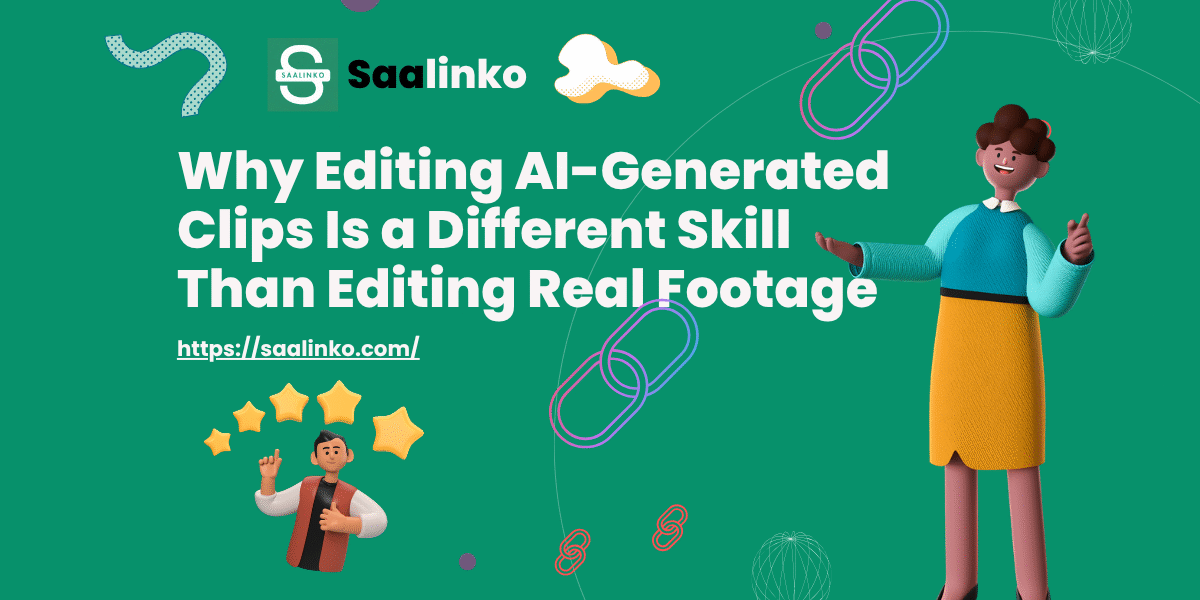Why Editing AI-Generated Clips Is a Different Skill Than Editing Real Footage